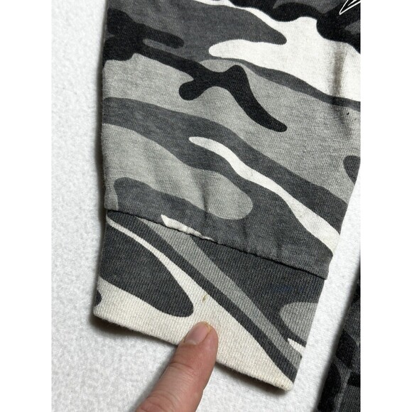 Camo Shirt Mens XL 2013 Nantucket Harpoon Run Biker Rally Camouflage Pirate - Picture 3 of 16